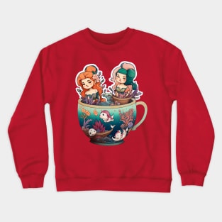 Cuppa Ladies Crewneck Sweatshirt